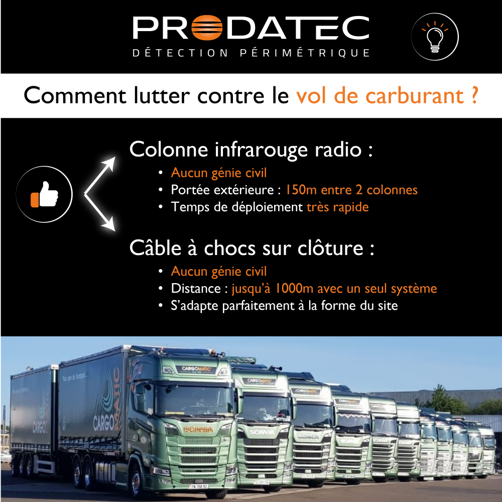 Prodatec vous accompagne pour lutter efficacement contre le vol de carburant